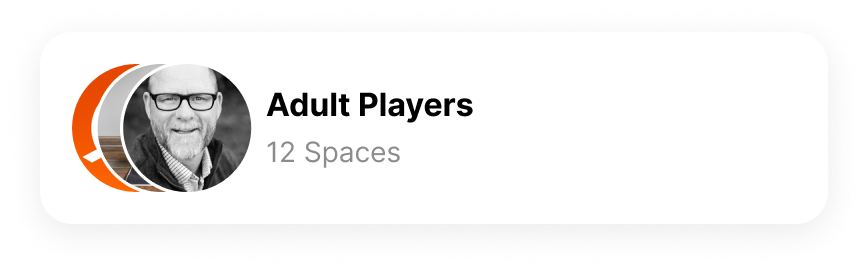 adult players list in coachnow app