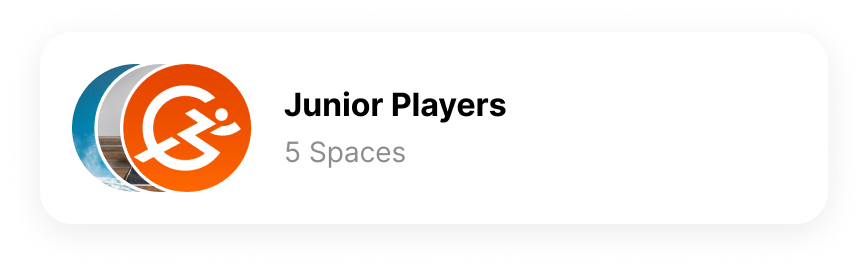 junior players list in coachnow app