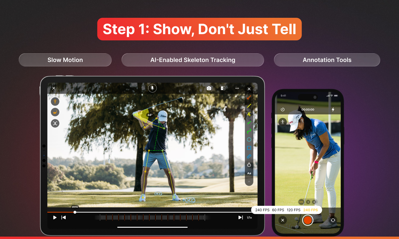 Step 1: Show, Don't Just Tell