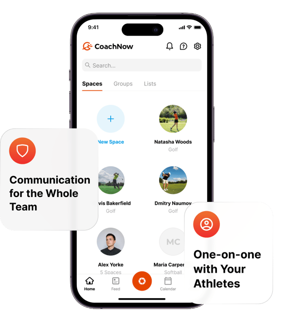 Unlimited Spaces and Groups in CoachNow PRO