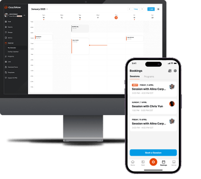 CoachNow Scheduling and Facility Calendar