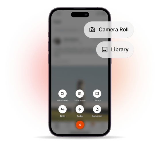 CoachNow interface for uploading and reusing content