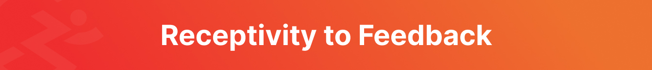 Receptivity to Feedback