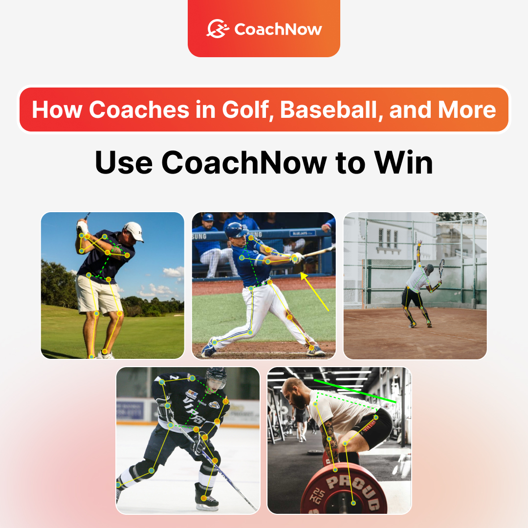 How Coaches in Golf, Baseball, and More Use CoachNow to Win