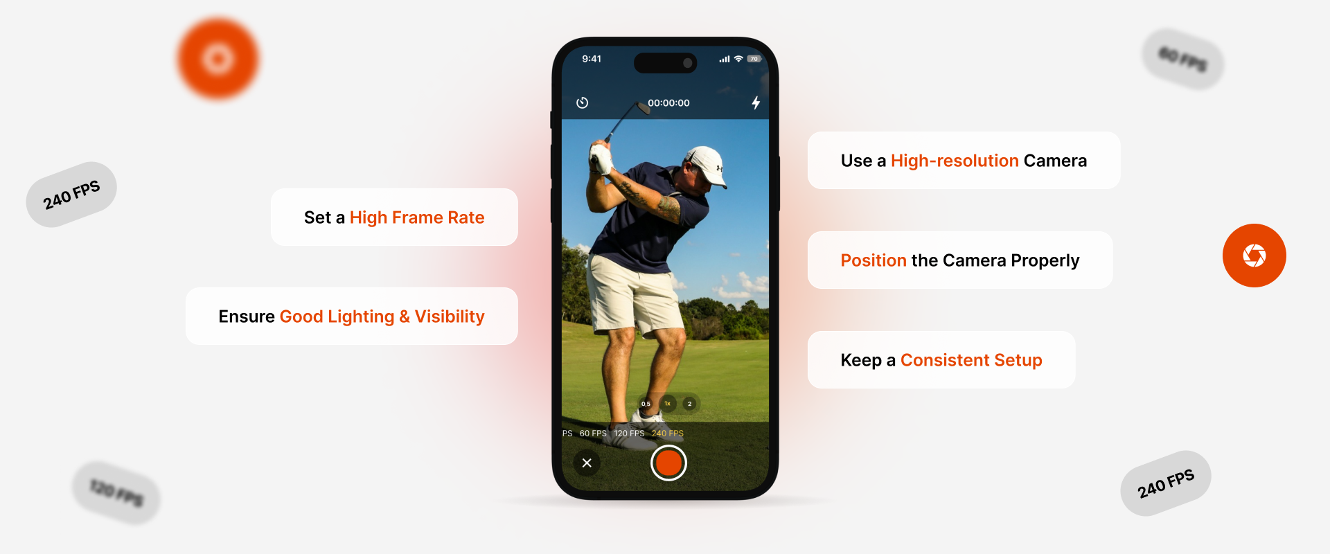 iphone video of a man swinging a golf club on a golf course wearing a navy shirt and khaki shorts iphone video of a man swinging a golf club on a golf course wearing a navy shirt and khaki shorts