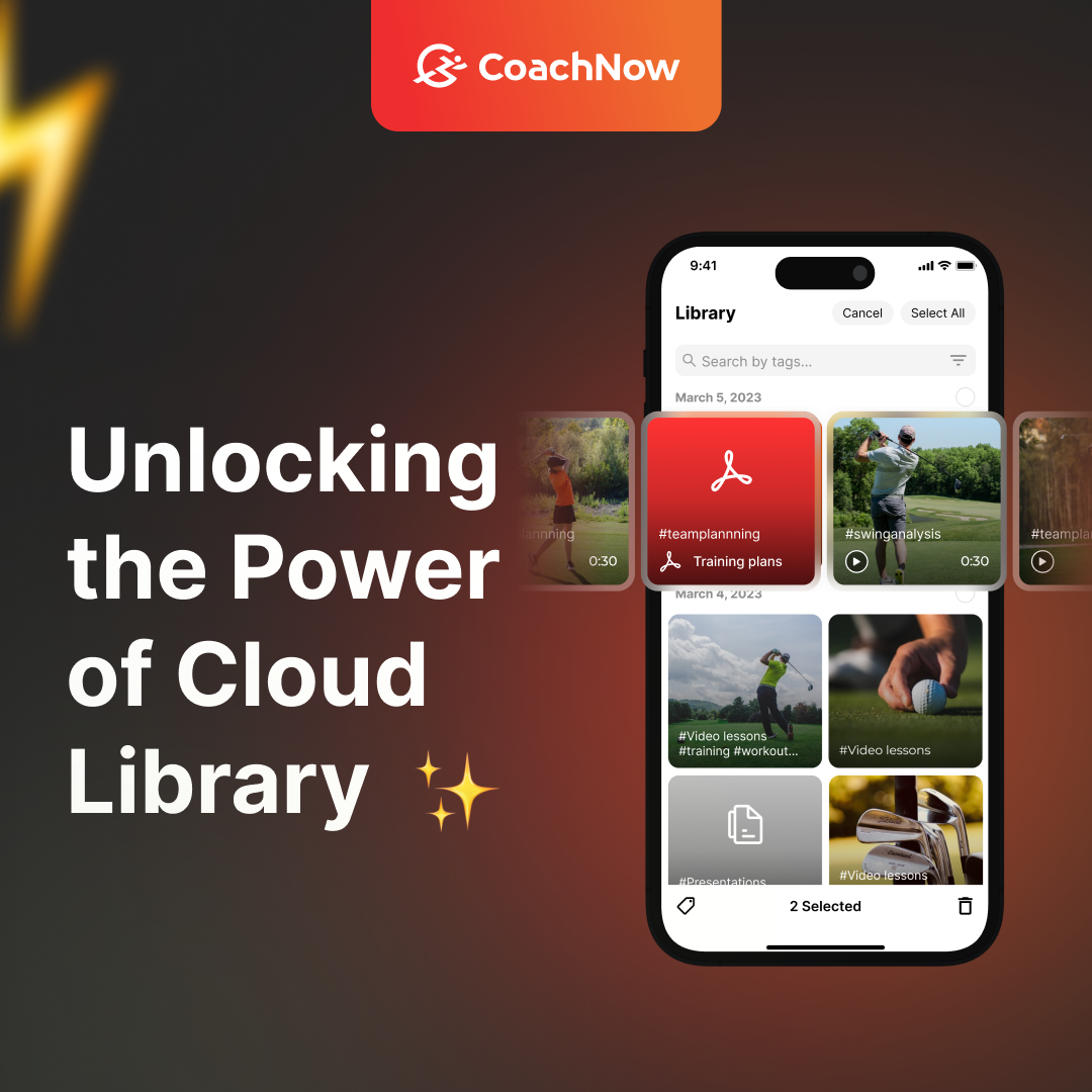 CoachNow Best Practices: Unlocking the Power of the Cloud Library