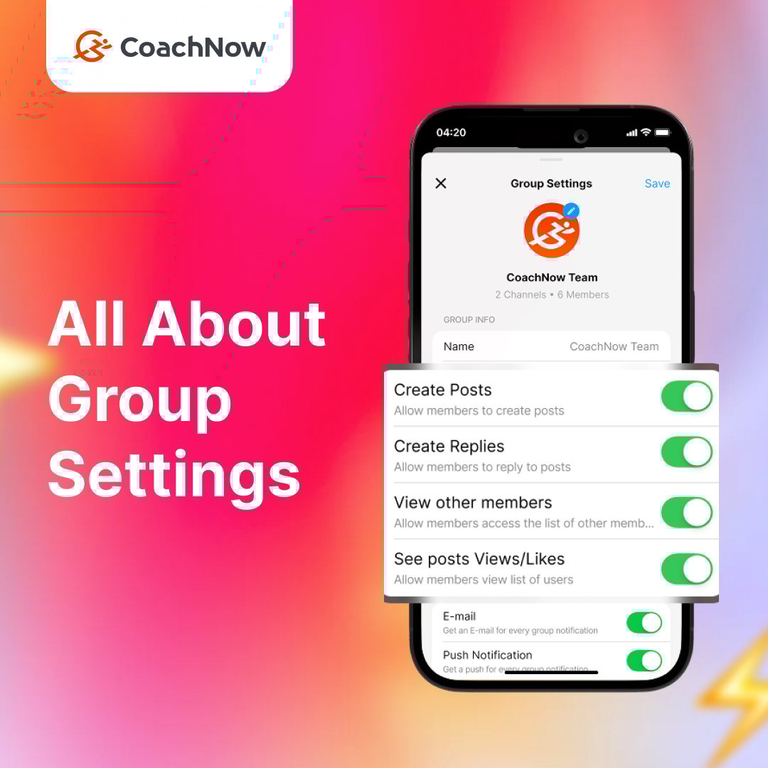 All About Group Settings